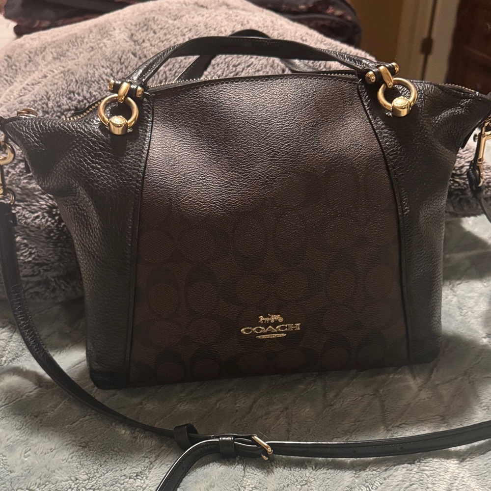Coach Dark Brown Crossbody Bag